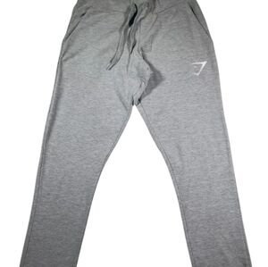 Gymshark grey sweat lounge pants size large